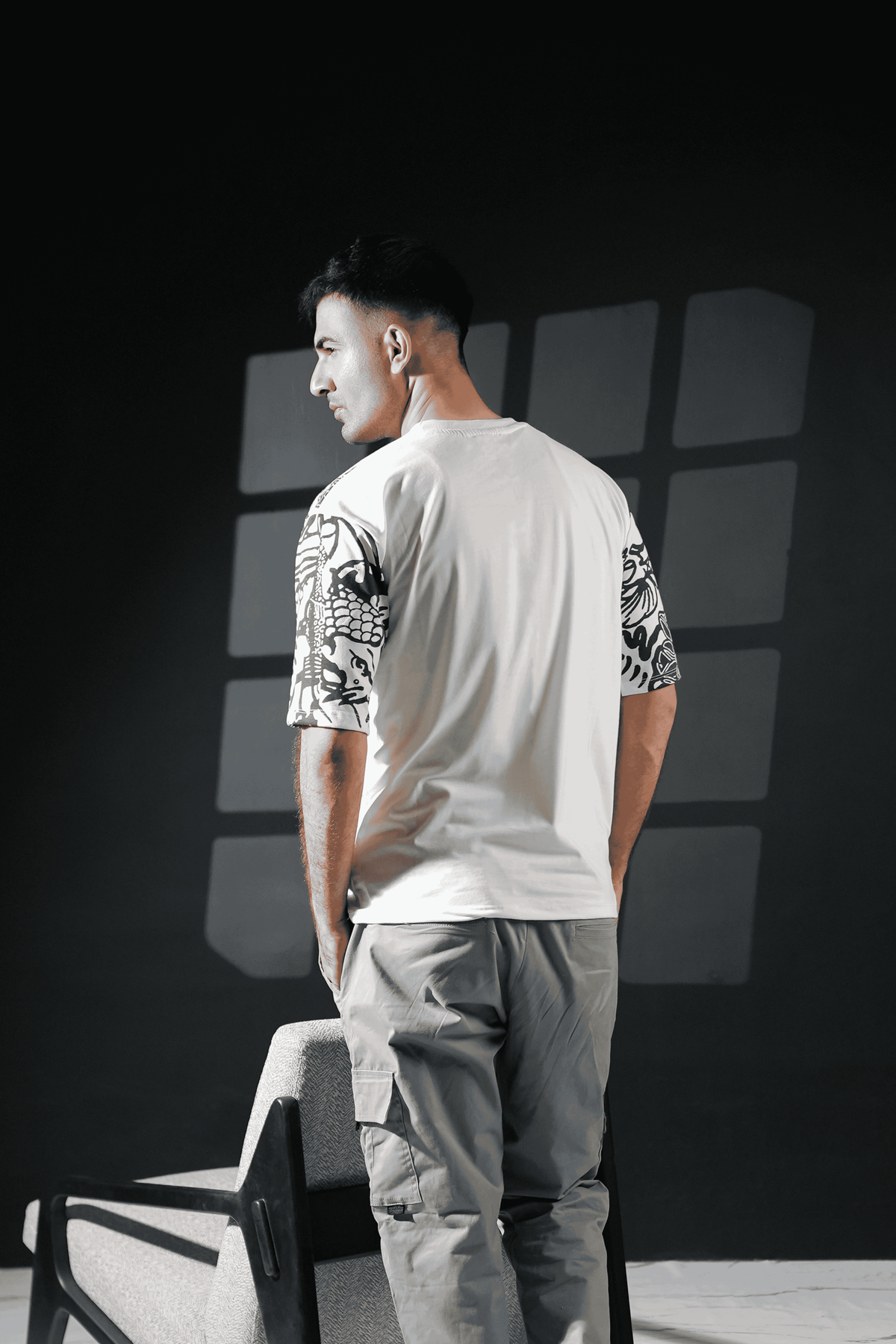 No Fame White Tee