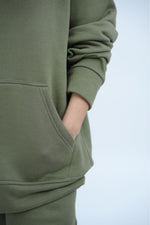Olive Green Hoodie Co-Ord Set