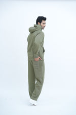 Olive Green Hoodie Co-Ord Set