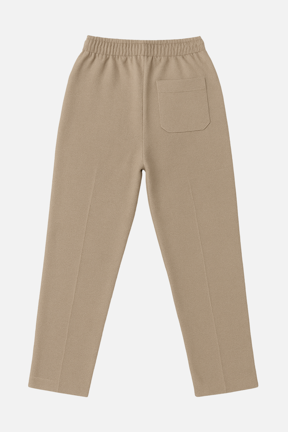 Urban Textured Trouser – Beige