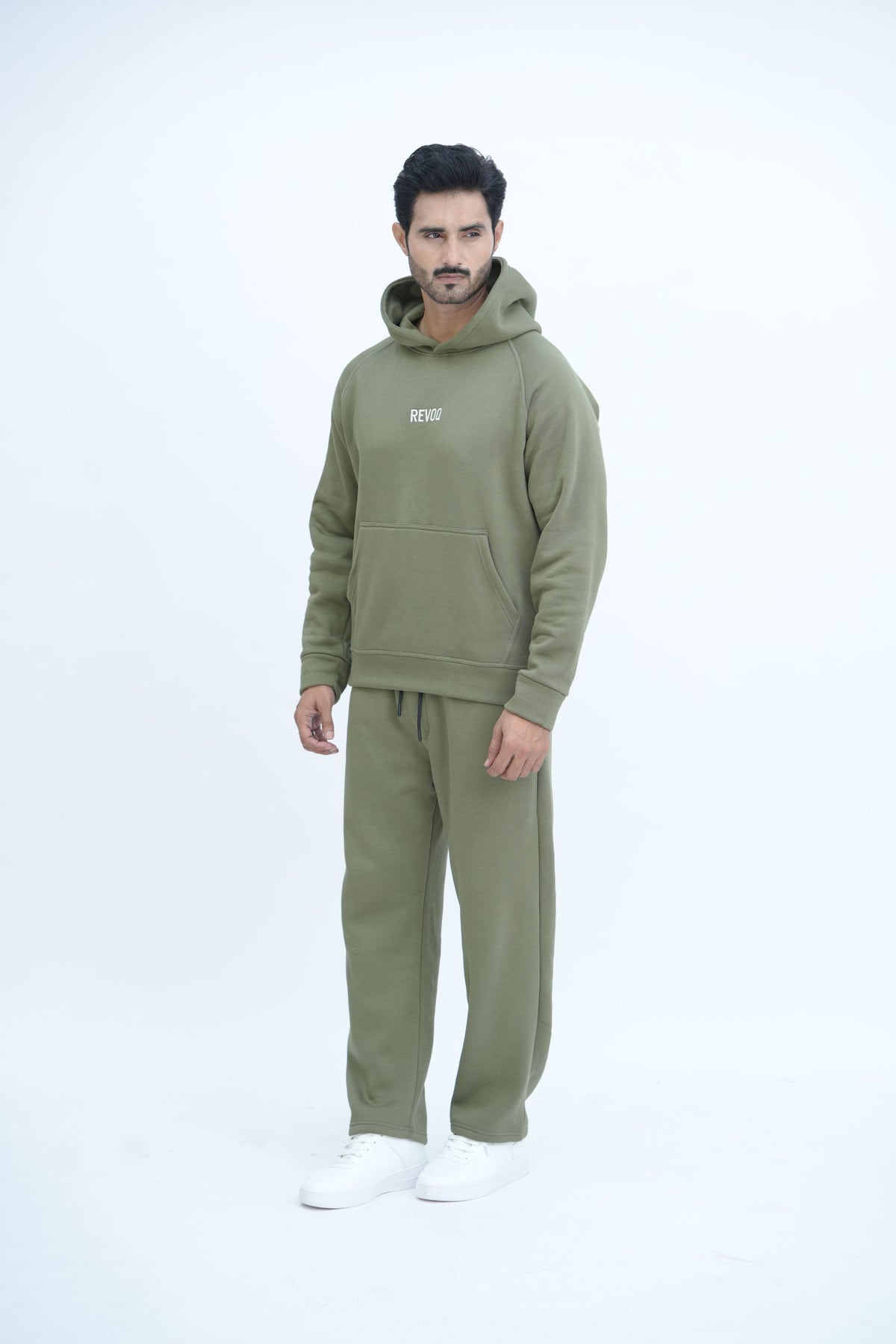 Olive Green Hoodie Co-Ord Set