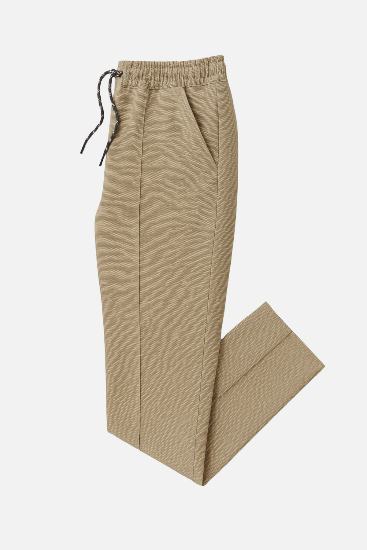 Urban Textured Trouser – Beige