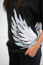Essencl Black Tee