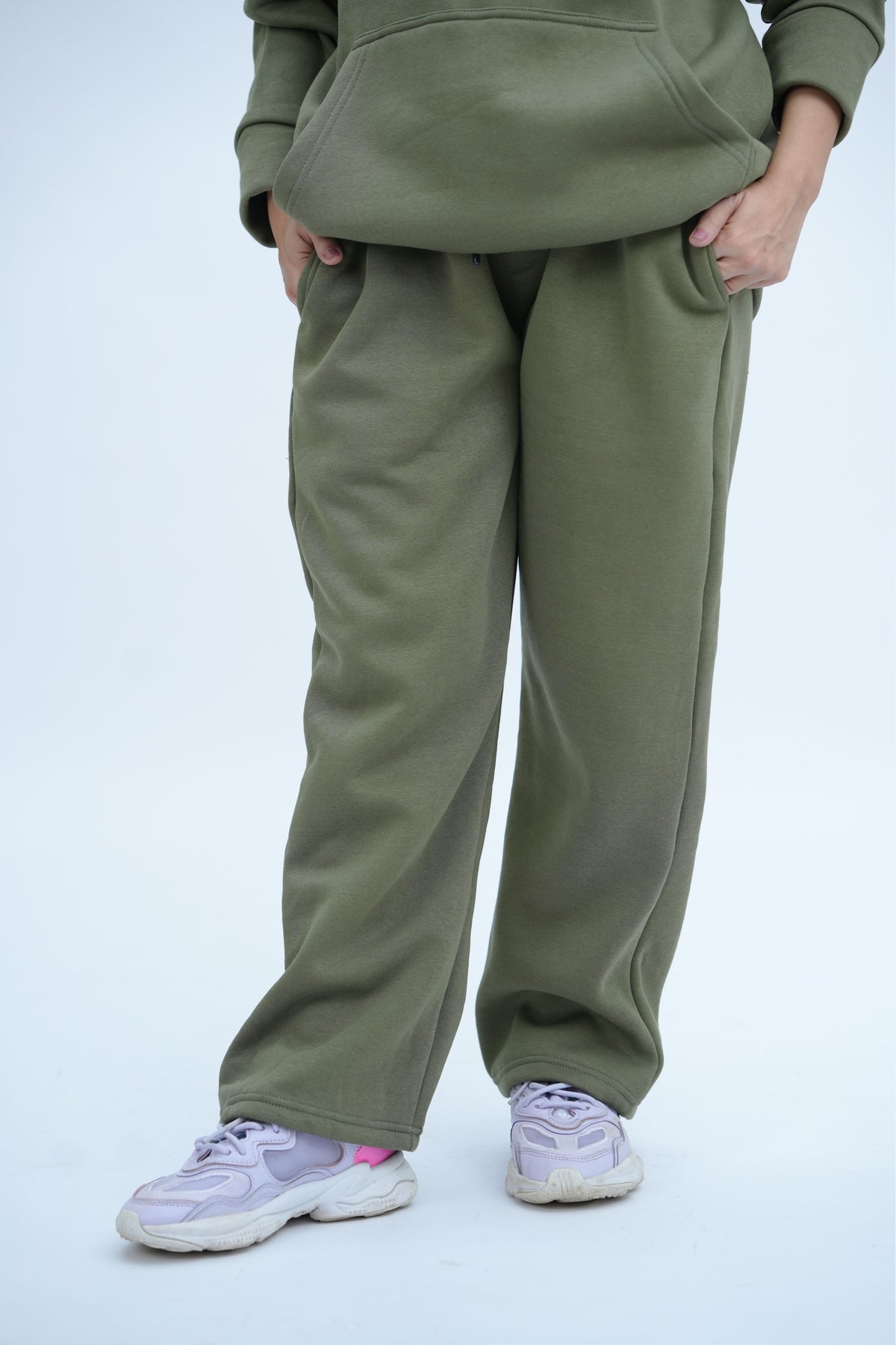 Olive Green Hoodie Co-Ord Set