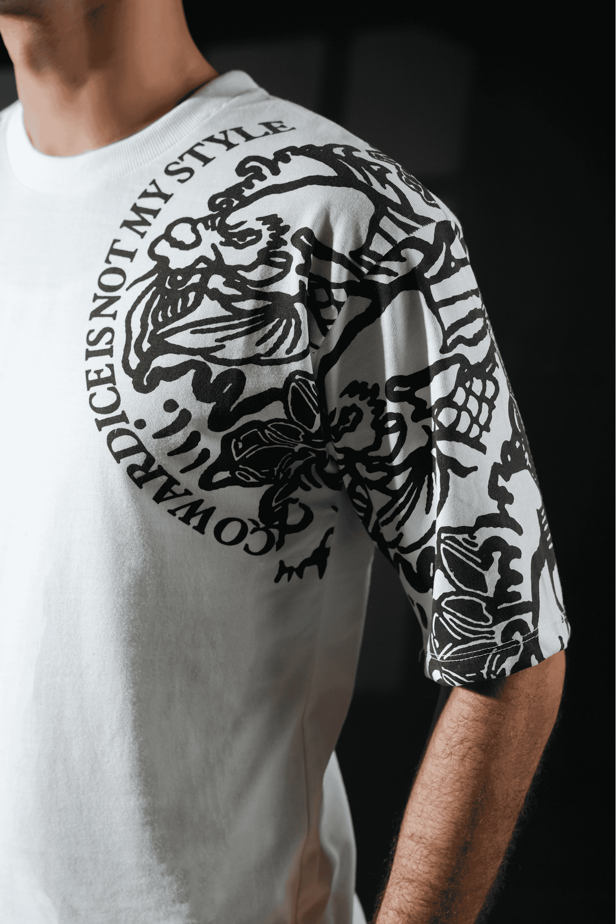 No Fame White Tee