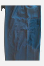 Urban Textured Trouser – Teal Blue