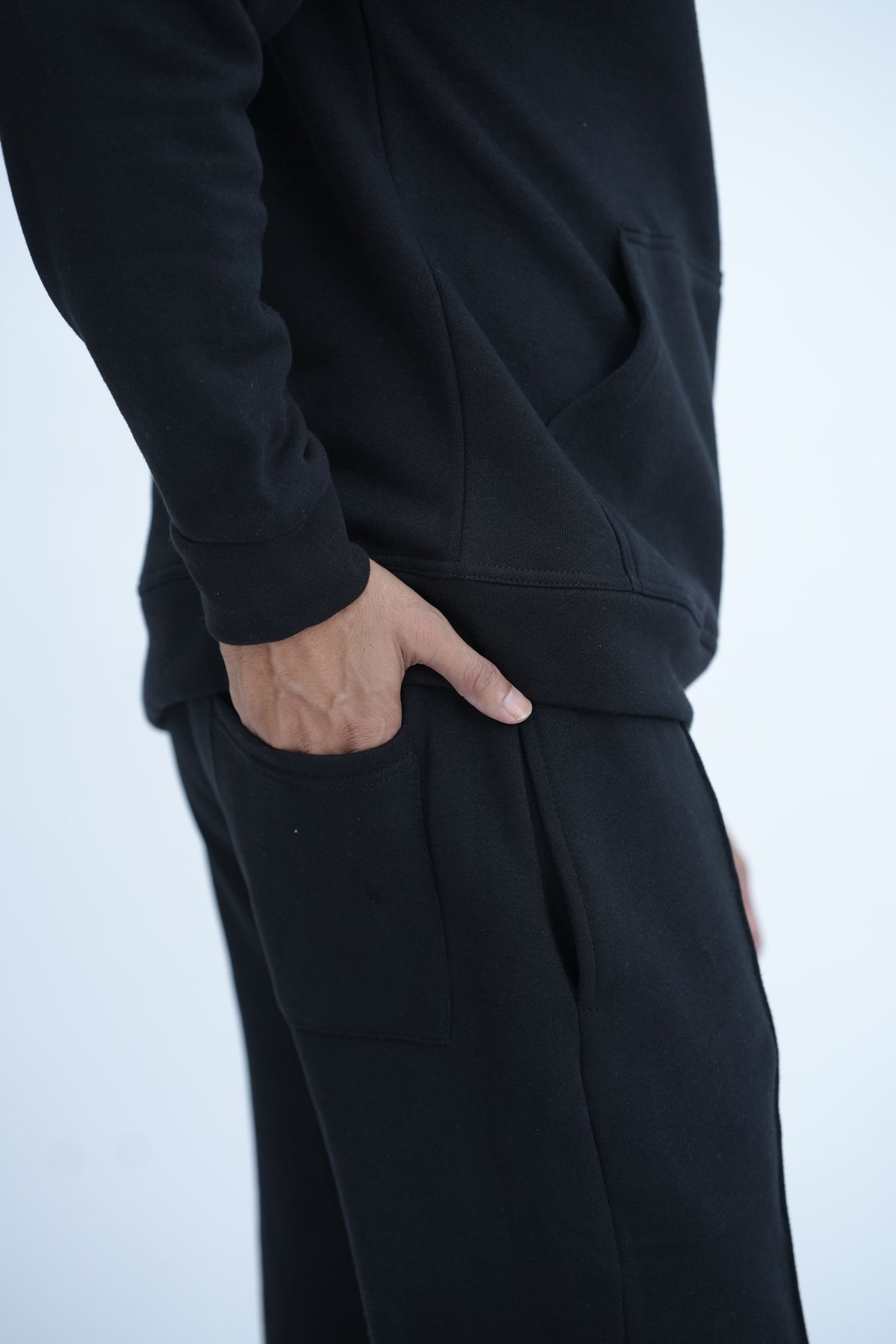 Black Hoodie Co-Ord Set