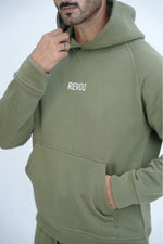 Olive Green Hoodie Co-Ord Set