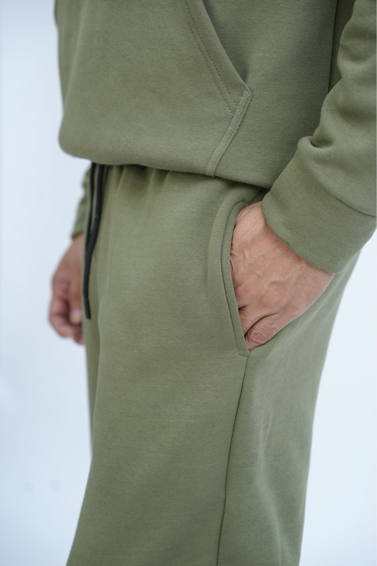 Olive Green Hoodie Co-Ord Set