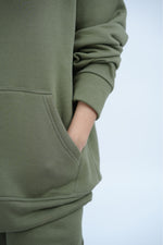 Olive Green Hoodie Co-Ord Set