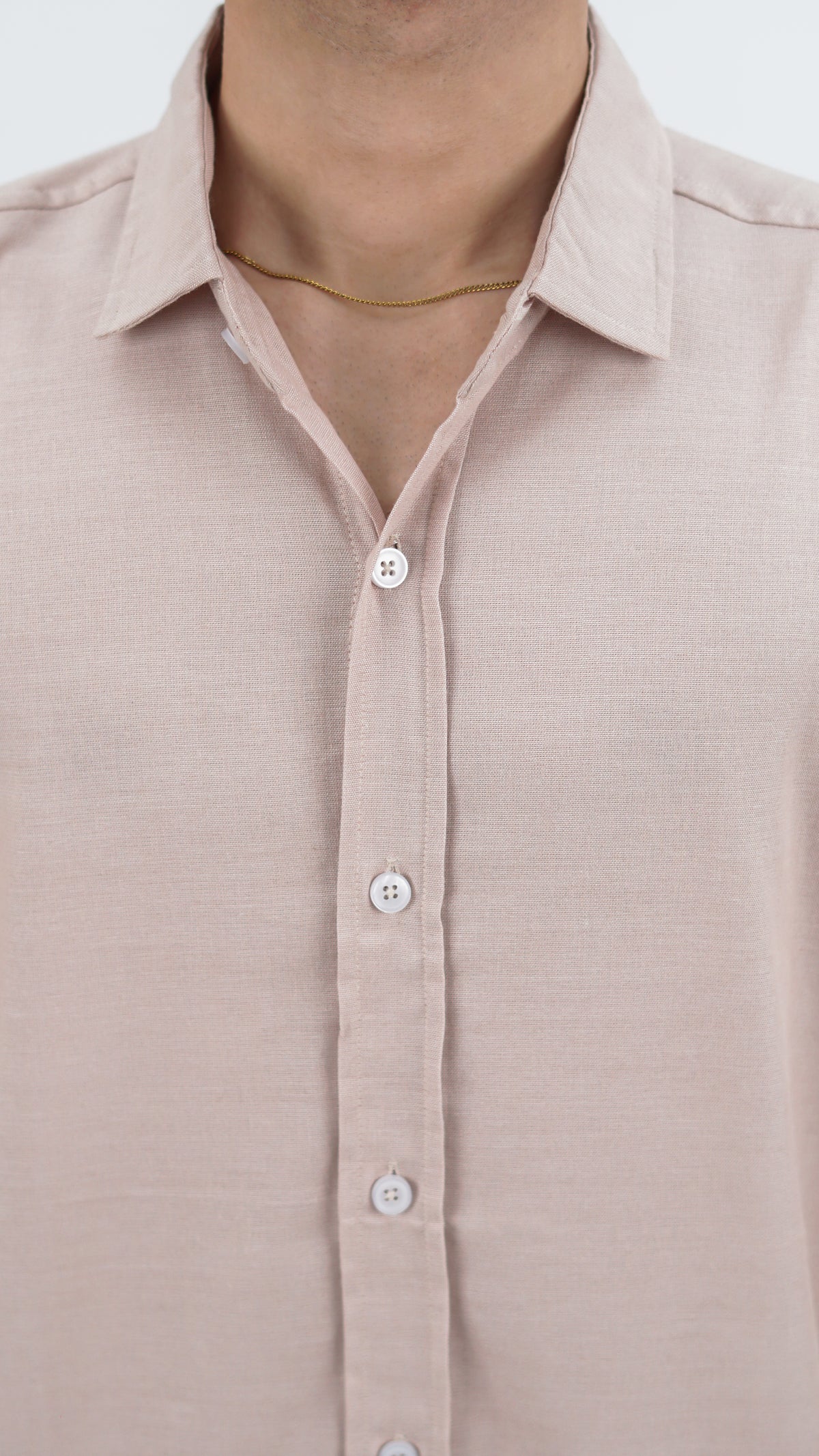 Irish Linen Stone Grey Shirt