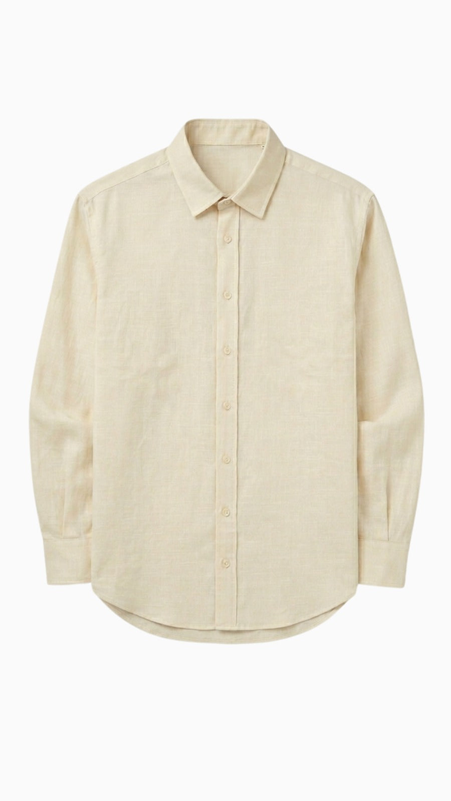 Irish Linen Cream Shirt