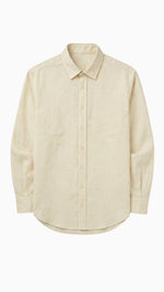 Irish Linen Cream Shirt